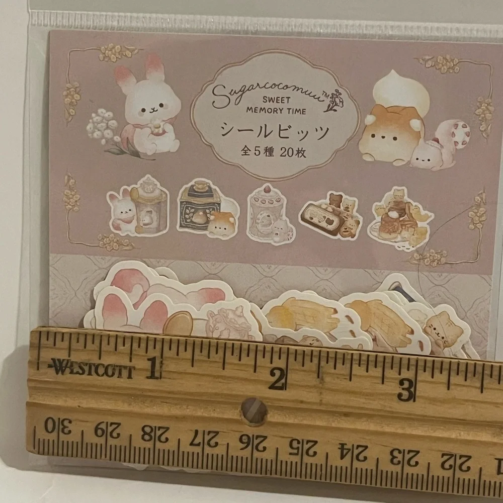 Sugarcocomuu Sweet Memory Time Sticker Flakes